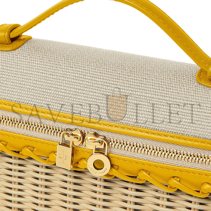 L0r0 P1ana EXTRA POCKET L19 EAST-WEST WICKER FAQ9101_F7XX (19*12*7cm)